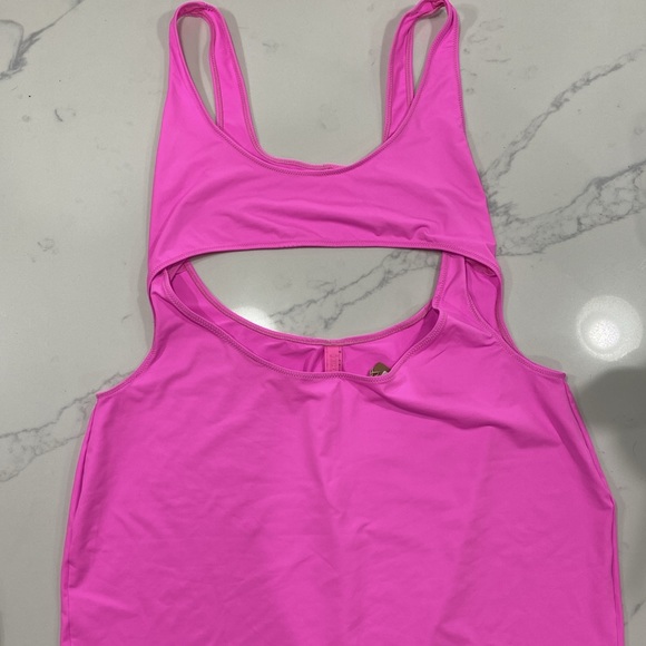 Skims Signature Swim Cut Out Tank Dress Women's NWT 3662 - Picture 5 of 8